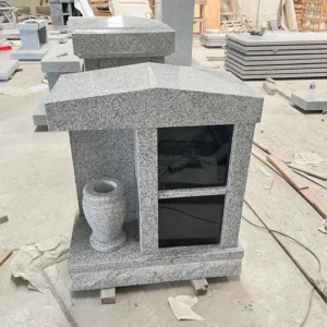 2 niche columbarium with vase