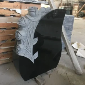 tear drop with carved flowers