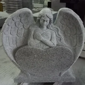 angle wings embrace the heart